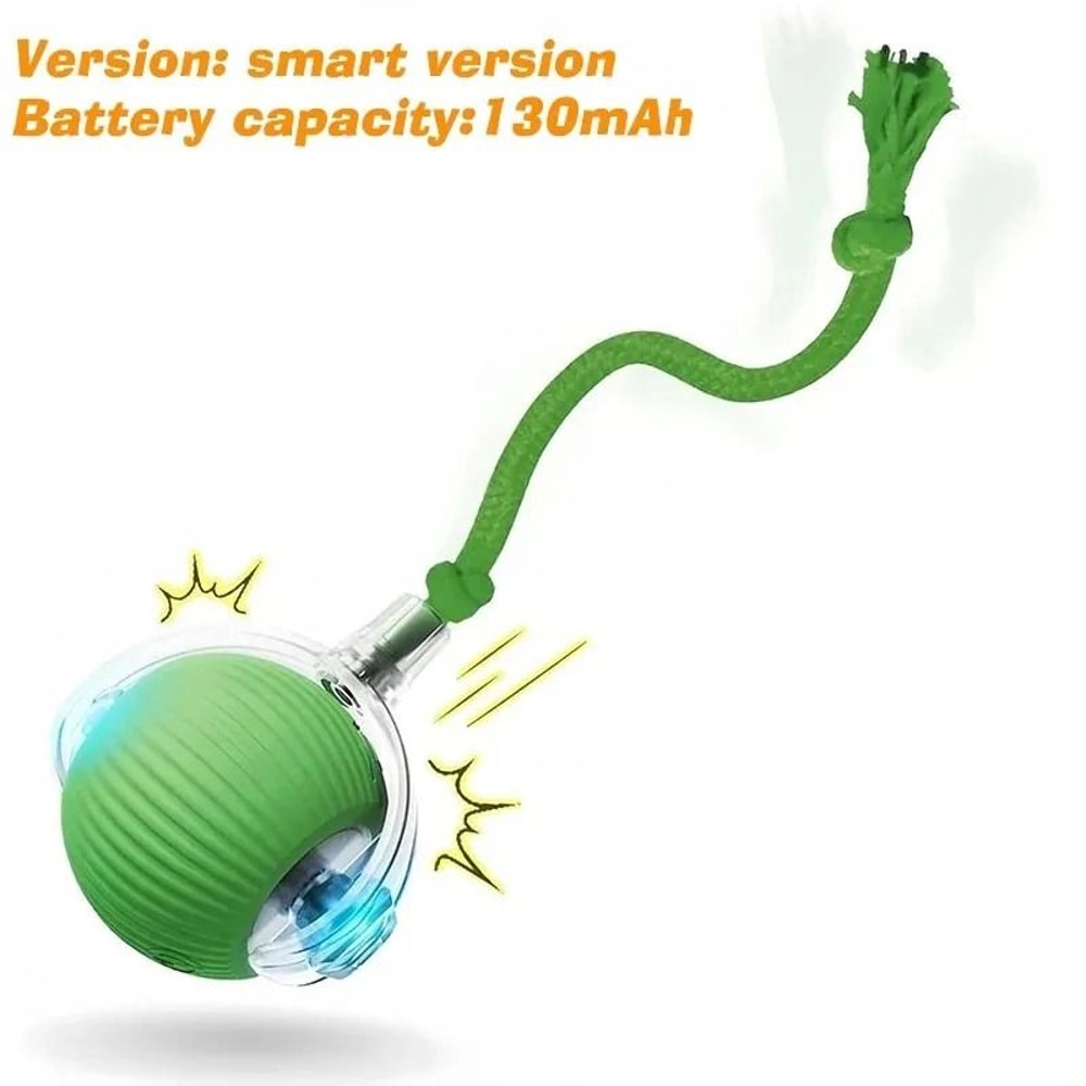 Smart Interactive Rolling Ball Rechargeable Toy For Cats And Small Dogs 2