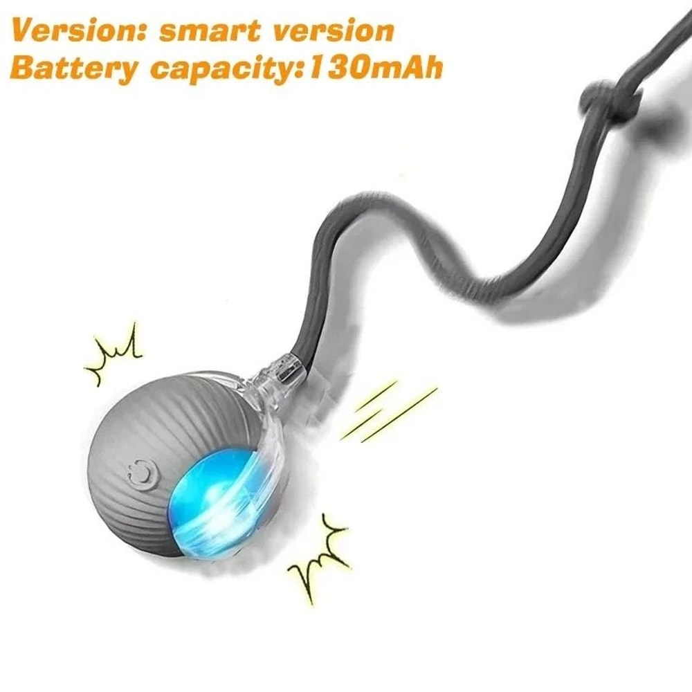 Smart Interactive Rolling Ball Rechargeable Toy For Cats And Small Dogs 1