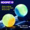 HOOPET Glow Dog Fetch Ball Durable Rubber Interactive Toy For Active Dogs 0
