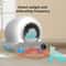 Tonepie 65L Automatic Smart Cat Litter Box Self Cleaning Enclosed Pet Toilet 3