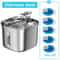 Stainless Steel Automatic Pet Water Fountain Ultra Quiet Sensor Drinking Dispenser For Cats And Dog 2