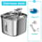 Stainless Steel Automatic Pet Water Fountain Ultra Quiet Sensor Drinking Dispenser For Cats And Dog 3