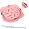 Non Slip Slow Feeder Dog Bowl Puzzle Anti Gulping Feeding Dish For Puppies And Small Dogs 12
