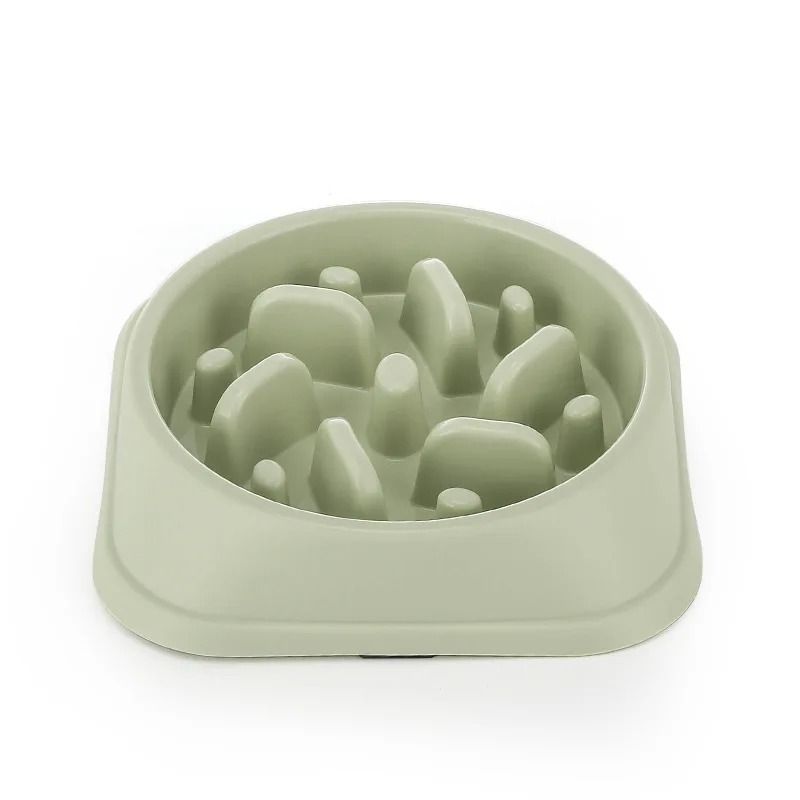 Non Slip Slow Feeder Dog Bowl Puzzle Anti Gulping Feeding Dish For Puppies And Small Dogs 4