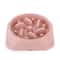 Non Slip Slow Feeder Dog Bowl Puzzle Anti Gulping Feeding Dish For Puppies And Small Dogs 2