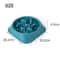 Non Slip Slow Feeder Dog Bowl Puzzle Anti Gulping Feeding Dish For Puppies And Small Dogs 9
