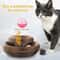 Foldable Magic Organ Cat Scratching Board Interactive Cardboard Cat Bed Toy 4