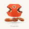 Cute Bear Pet Harness And Leash Set Adjustable Breathable Vest For Dogs And Cats 2