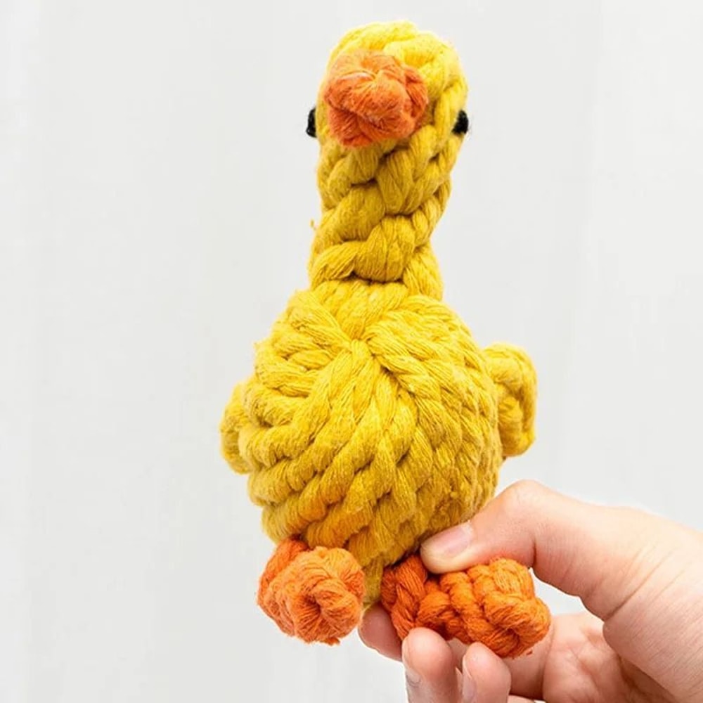 Bite Resistant Rope Knot Ball Dog Chew Toy For Small Dogs And Puppies 8