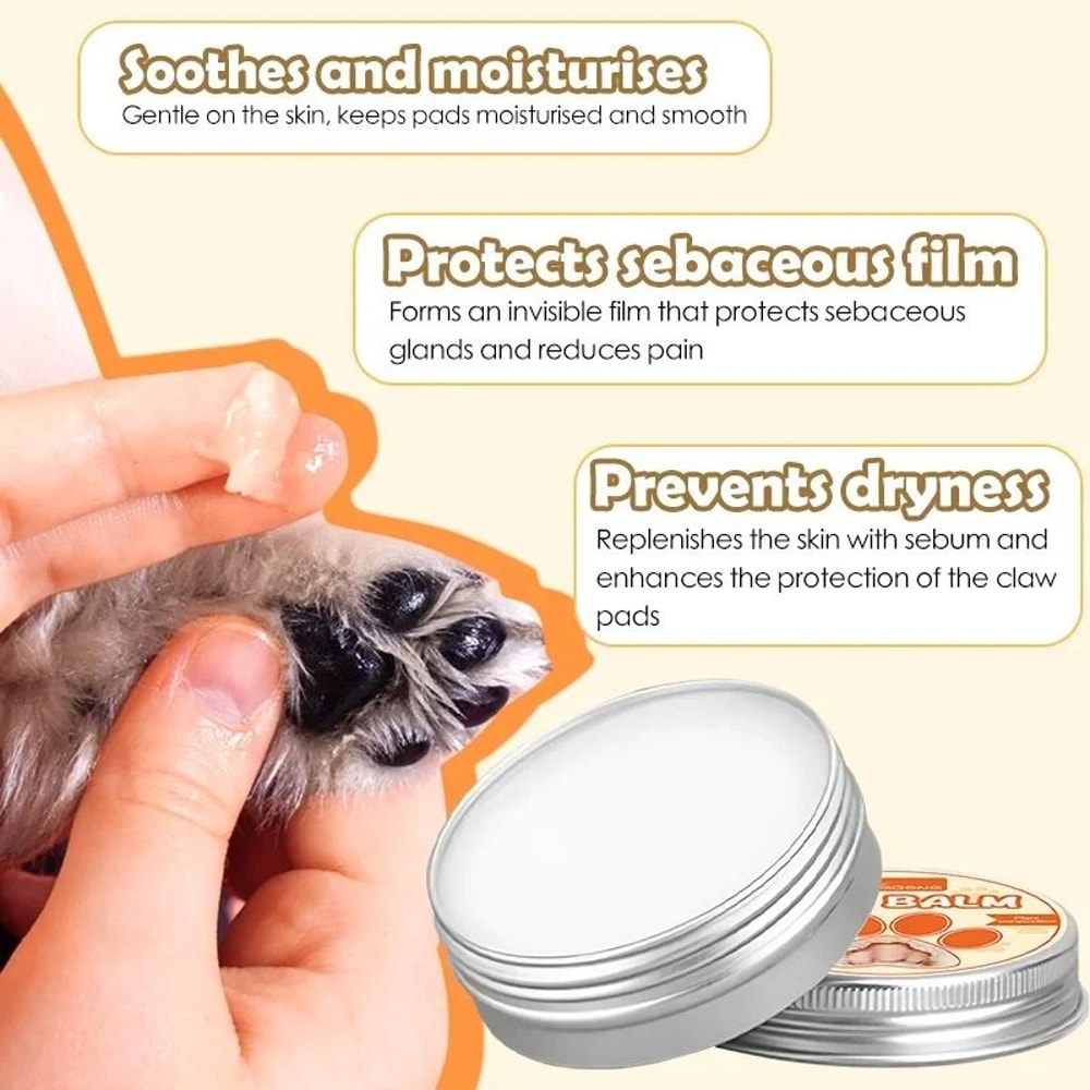 Natural Pet Paw Balm Moisturizing Paw Wax For Dogs And Cats 2