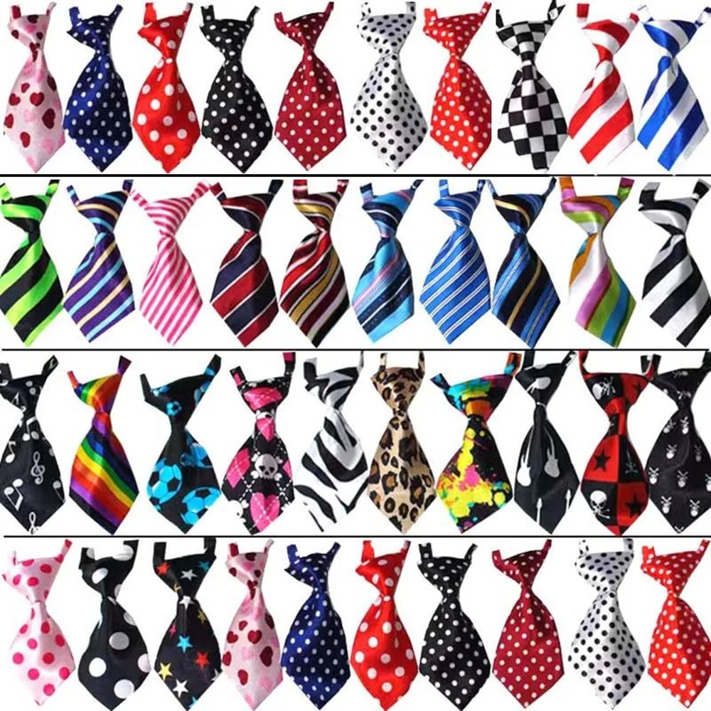 Adjustable Pet Bow Ties And Neckties Accessories For Small Dogs And Cats 1