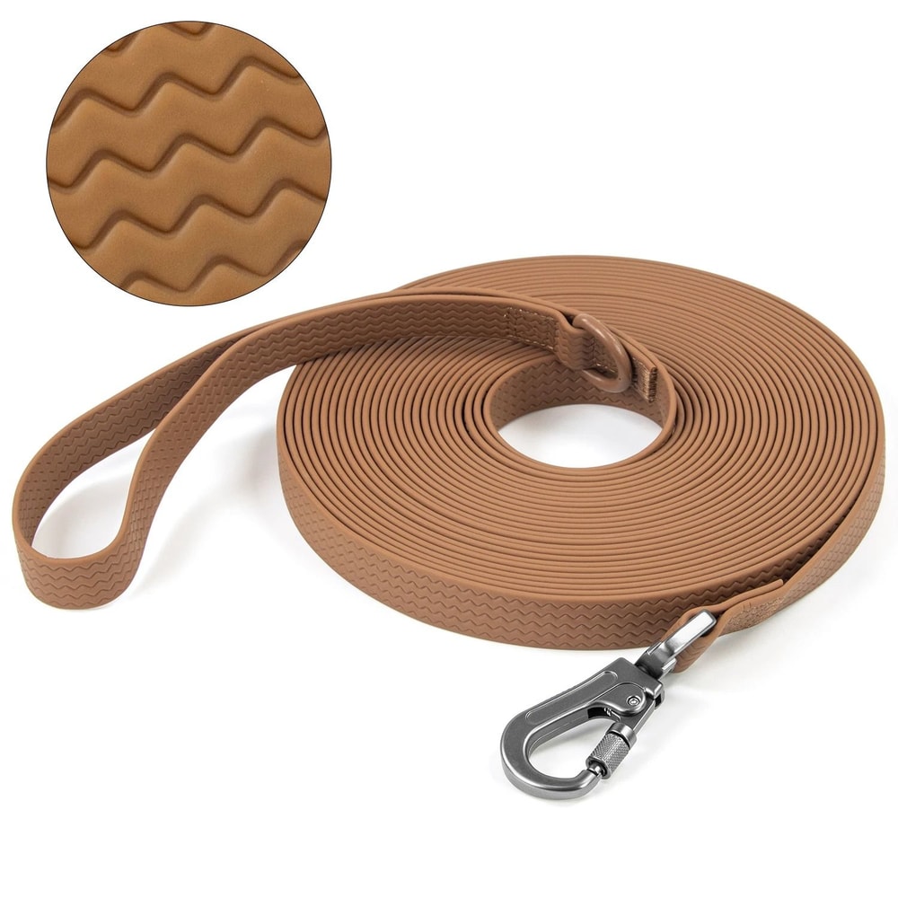 Waterproof PVC Dog Training Leash Non Slip Long Lead For Medium And Large Dogs 5