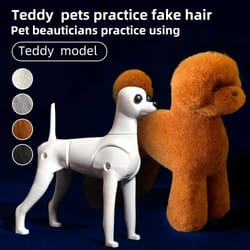 teddy dog grooming practice model full body pet groomer training dummy