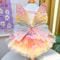 Princess Lace Pet Dress Stripe Skirt Outfit For Dogs And Cats 2