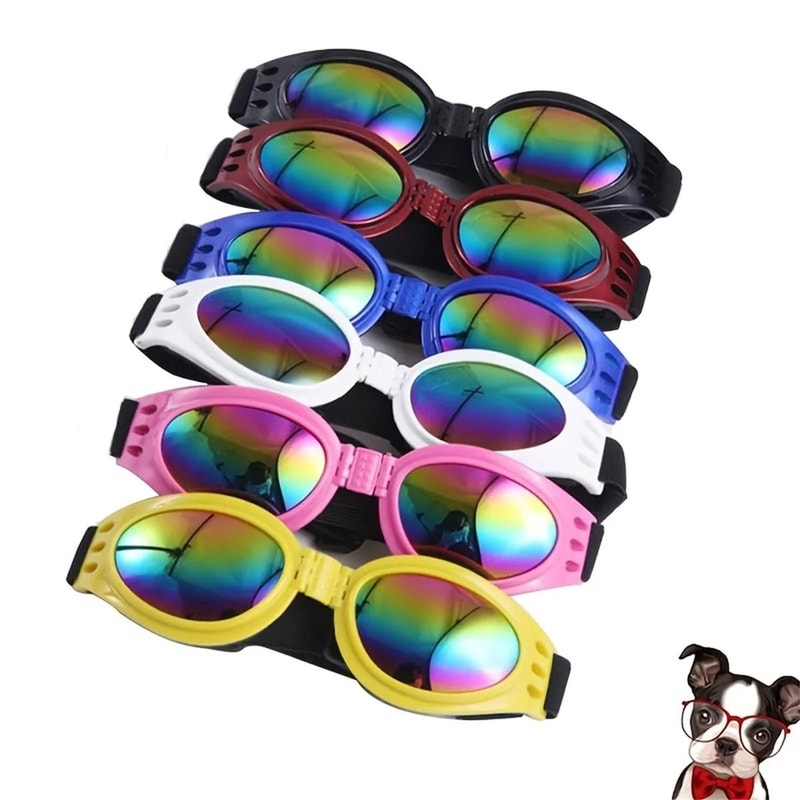 Foldable Pet Sunglasses Outdoor Sun Protection Glasses For Dogs And Cats 10