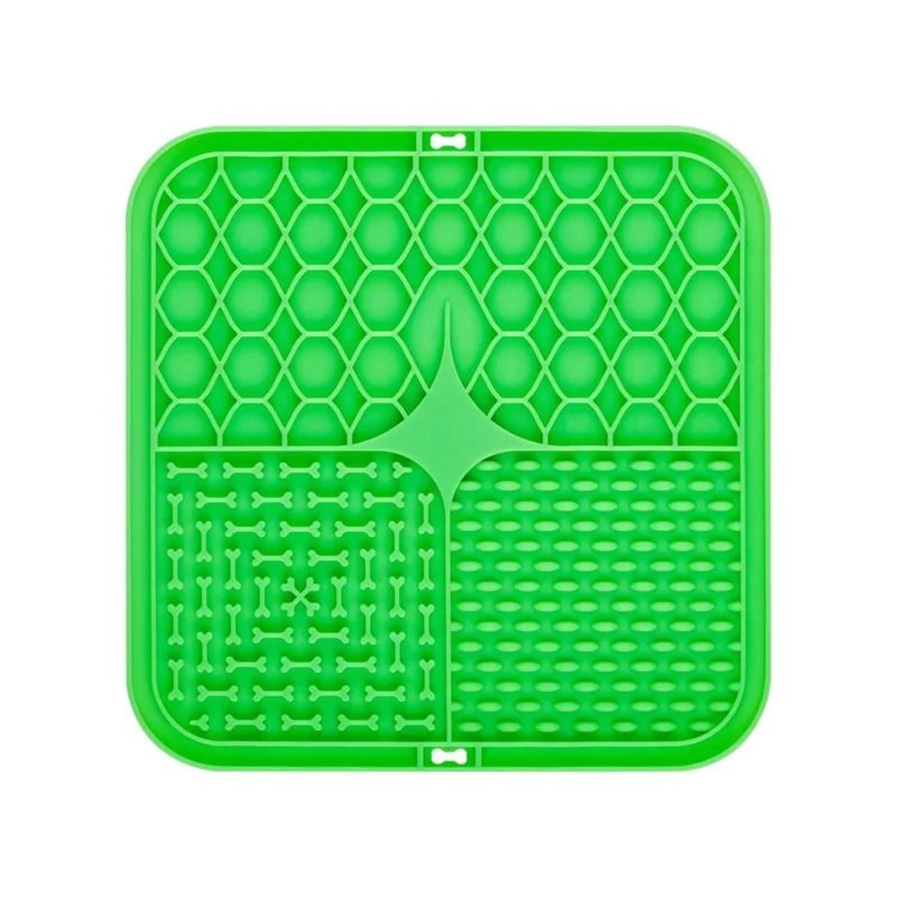 Silicone Pet Lick Mat Slow Feeder Plate For Dogs Bathing And Training 4
