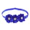 Cute Flower Pet Bow Ties With Diamond Accent For Dogs And Cats 4