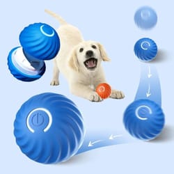 smart interactive rolling pet toy ball for dogs and cats