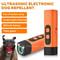 Rechargeable Ultrasonic Dog Training And Bark Control Device With LED Flashlight 7