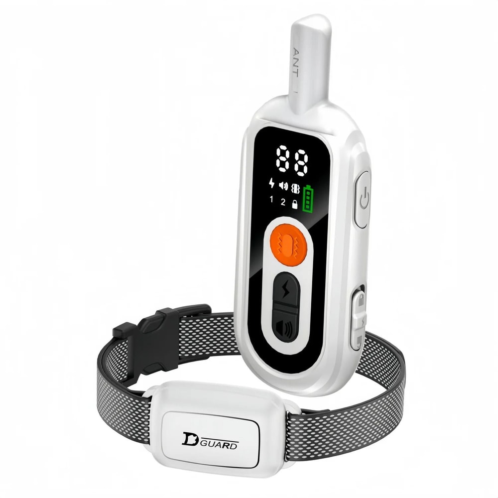 Rechargeable Automatic Anti Bark Dog Training Collar With Long Range Control 1