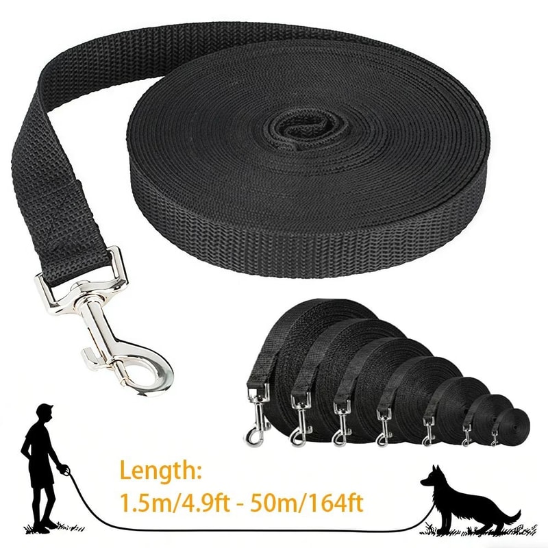 Heavy Duty Long Nylon Dog Leash For Training Walking And Outdoor Adventures 6