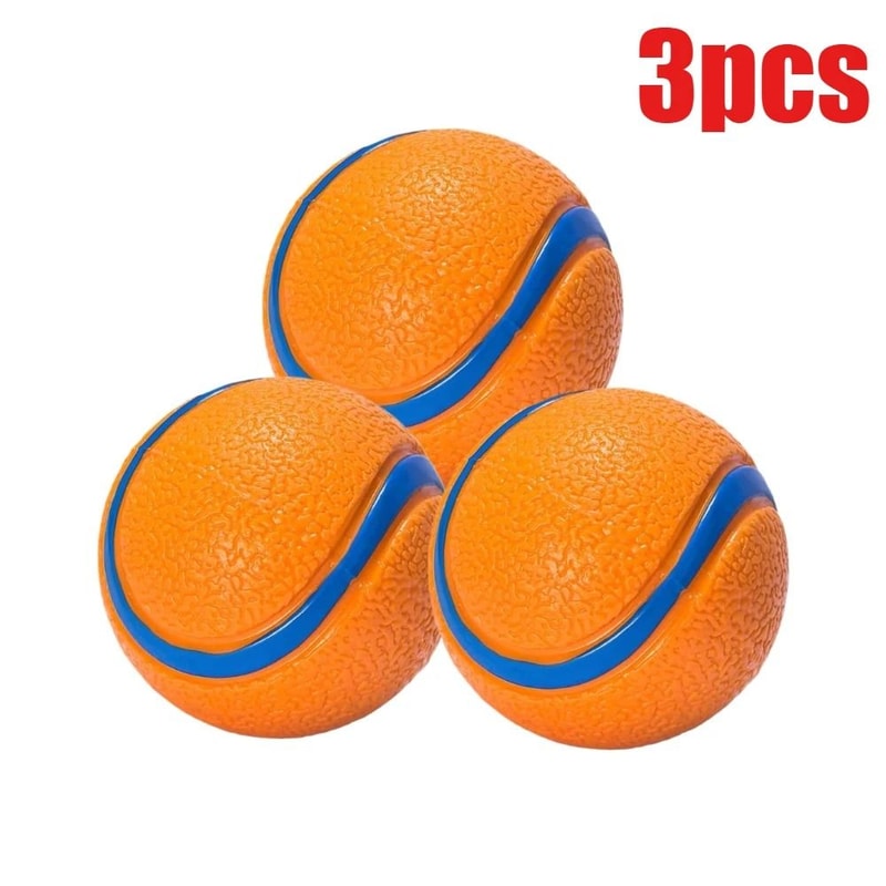 Interactive Tough Dog Fetch Ball Chew Toy For Puppies And Dogs 3