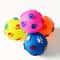 Footprint Rubber Dog Sound Ball Interactive Puppy Chew Toy 0