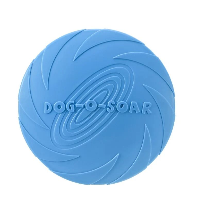 Interactive Silicone Flying Disc Dog Toy For Training And Fetch Play 5
