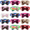 Sequin Pet Dog Bow Tie Collar Set For Puppy Grooming And Party Styling 0
