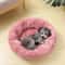 Soft Donut Pet Bed Washable Round Dog And Cat Cushion House 5