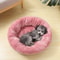 Soft Donut Pet Bed Washable Round Dog And Cat Cushion House 5