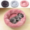 Soft Donut Pet Bed Washable Round Dog And Cat Cushion House 7