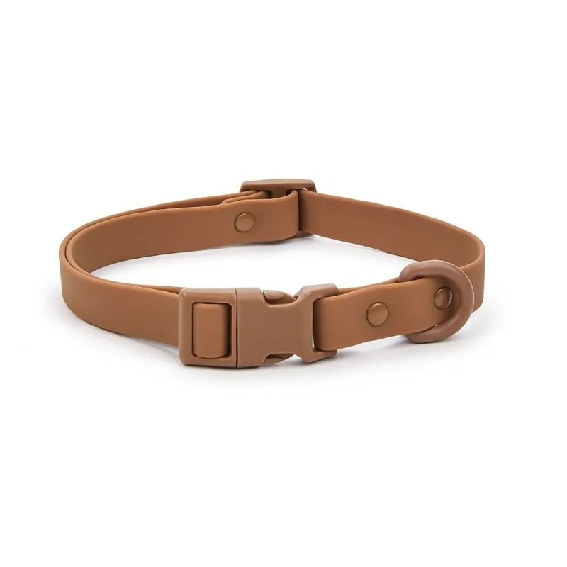 Adjustable Waterproof Dog Collar With Safety Buckle And Rustproof Hardware 9