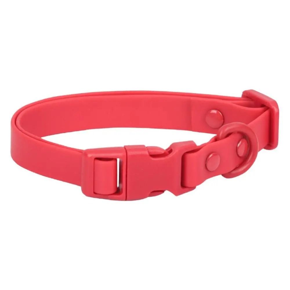 Adjustable Waterproof Dog Collar With Safety Buckle And Rustproof Hardware 7