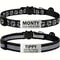 Reflective Personalized Cat Collar Set With Safety Buckle And Custom Engraved ID 9