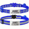 Reflective Personalized Cat Collar Set With Safety Buckle And Custom Engraved ID 7