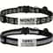 Reflective Personalized Cat Collar Set With Safety Buckle And Custom Engraved ID 5