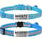 Reflective Personalized Cat Collar Set With Safety Buckle And Custom Engraved ID 1
