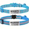 Reflective Personalized Cat Collar Set With Safety Buckle And Custom Engraved ID 1