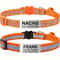 Reflective Personalized Cat Collar Set With Safety Buckle And Custom Engraved ID 2