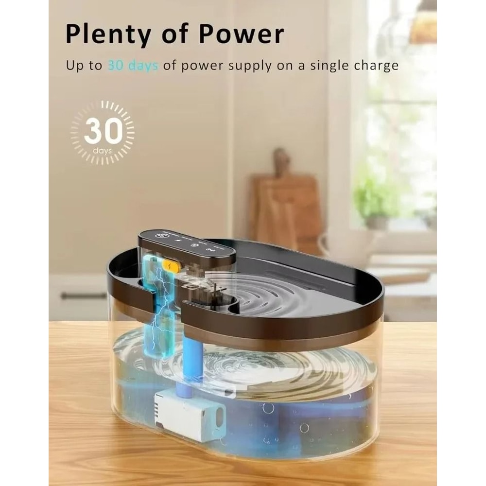 22L Wireless Automatic Pet Water Fountain With Motion Sensor For Cats And Dogs 5