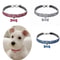Rhinestone Puppy Collar Adjustable Crystal Dog Necklace With Engraved Name Plate 8