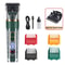 Professional Rechargeable Pet Clipper Dog And Cat Grooming Trimmer With Display 7