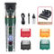 Professional Rechargeable Pet Clipper Dog And Cat Grooming Trimmer With Display 8