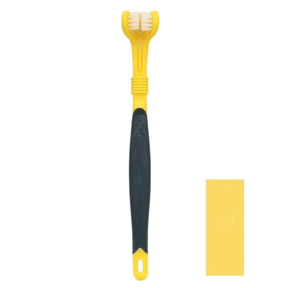 3 Sided Pet Toothbrush For Dogs And Cats Dental Cleaning And Bad Breath Care 3