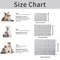 Cozy Plush Dog Paw Print Blanket Soft Flannel Pet Bed Mat For Cats And Small To Medium Dogs 6