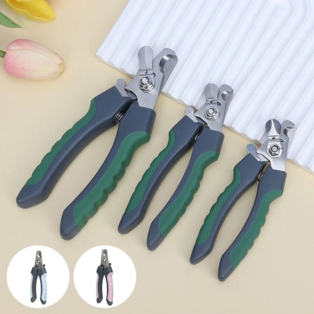 Professional Stainless Steel Pet Nail Clipper For Dogs And Cats Labor Saving Nail Trimmer 0