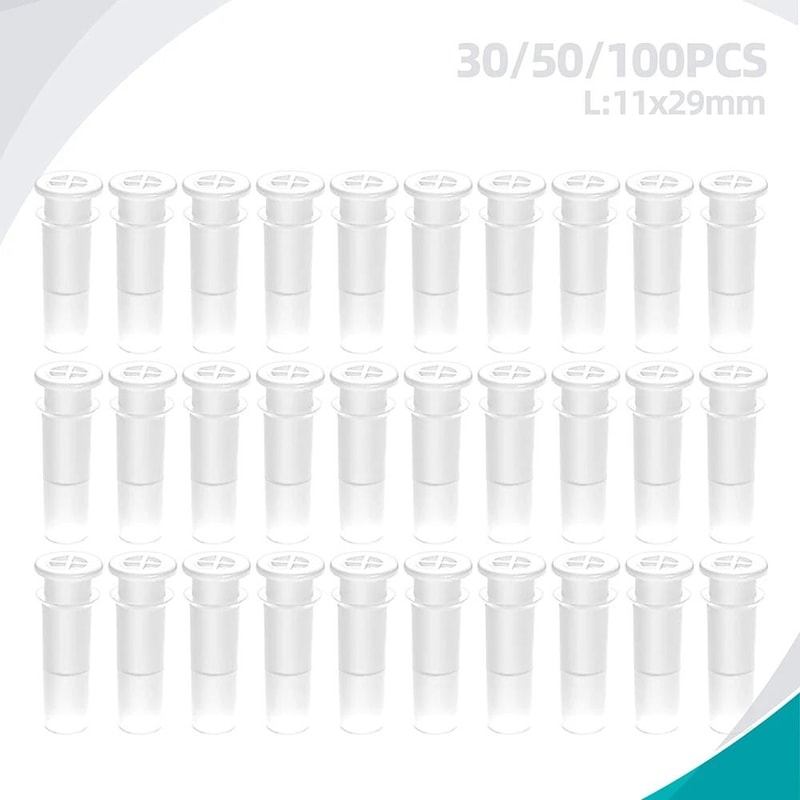 Plastic Squeaky Toy Inserts Replacement Noise Makers For Dog And Cat Toys 30 50 100 Pack 3