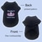 Princess And Mamas Print Pet Sweatshirt Soft Pullover Outfit For Dogs And Cats 2