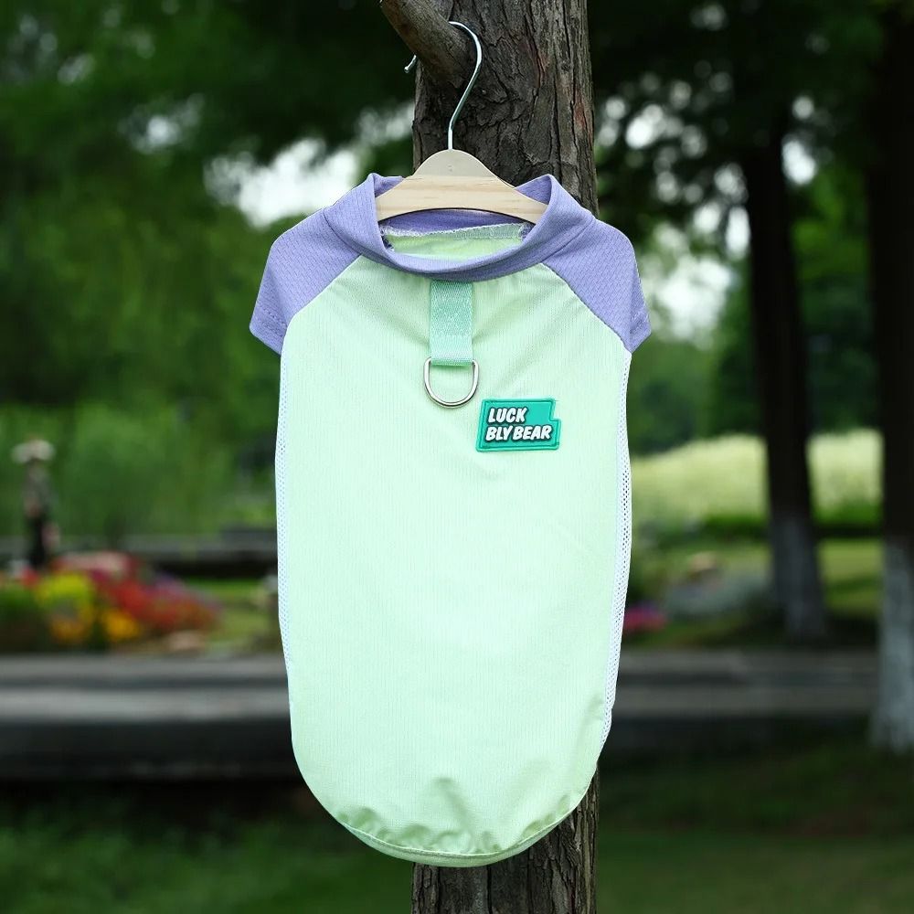 Summer UV Protection Pet Vest Breathable Ice Silk Shirt For Dogs And Cats 2